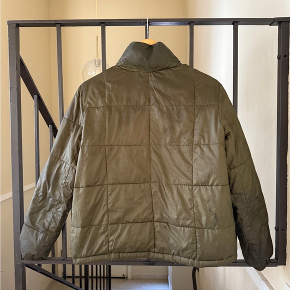 Madewell Travel Buddy Packable Puffer in Kale Size XS - Picture 7 of 12
